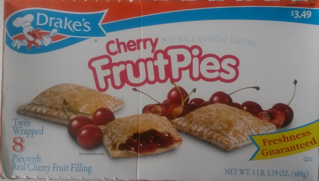 Drakes Cherry  Pies