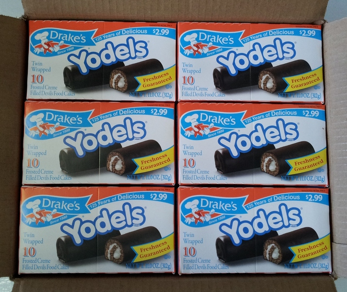 Yodels box of 10 Larger box sizes below